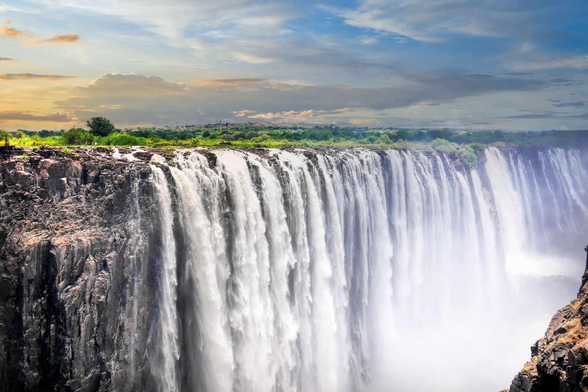 Victoria Falls on the Zambezi